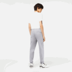 Men Lacoste V0ZN308 Grey Chine CCA Unbrushed Fleece Track Pants - Image 3