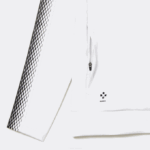 Men Lacoste V0ZN311 White Yellow WUI Tennis x Daniil Medvedev Zipped Sweatshirt - Image 3