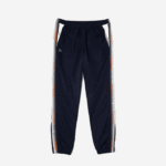 Men Lacoste V0ZN315 Black/White HHW Regular Fit Track Pants - Image 4