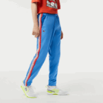 Men Lacoste V0ZN316 Blue YIQ Regular Fit Track Pants - Image 2