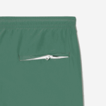 Men Lacoste V0ZN331 Khaki Green KX5 Regular Fit Water-Repellent Trackpants - Image 6