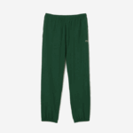Men Lacoste V0ZN333 Green 132 Regular Fit Water-Repellent Trackpants - Image 5