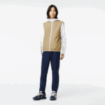 Men Lacoste V0ZN342 Beige Navy Blue White 8X2 Tennis Regular Fit Jogger Set