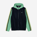 Men Lacoste V0ZN343 Navy Blue Green WTI Tennis Regular Fit Jogger Set - Image 7