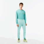 Men Lacoste V0ZN345 Mint LGF Tapered Fit Fleece Trackpants