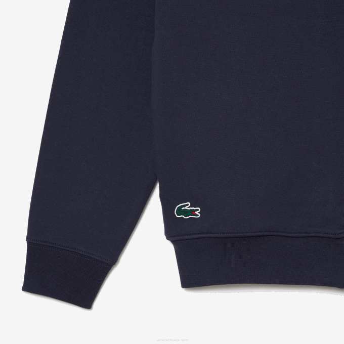 Men Lacoste V0ZN354 Blue KXE Sport Miami Open Edition Hoodie - Image 5