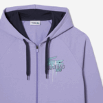Men Lacoste V0ZN356 Purple 3K0 Sport Miami Open Edition Hoodie - Image 5