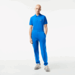 Men Lacoste V0ZN357 Blue KXB Tapered Fit Fleece Trackpants