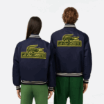 Men Lacoste V0ZN383 Navy Blue 166 Teddy Jacket - Image 3