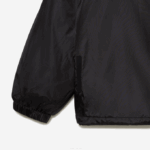 Men Lacoste V0ZN389 Black C31 Cropped Quilted Hooded Jacket - Image 8