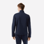 Men Lacoste V0ZN394 Navy Blue 423 Golf Zip-Close Waterproof Windbreaker - Image 3