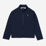 Men Lacoste V0ZN394 Navy Blue 423 Golf Zip-Close Waterproof Windbreaker - Image 4