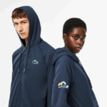 Men Lacoste V0ZN395 Blue KXE Sport Miami Open Edition Jacket - Image 2
