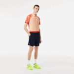 Men Lacoste V0ZN408 Navy Blue 166 Tennis x Novak Djokovic Shorts