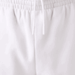 Men Lacoste V0ZN415 White 001 Organic Brushed Cotton Fleece Shorts - Image 6
