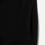 Men Lacoste V0ZN416 Black 031 Organic Brushed Cotton Fleece Shorts - Image 7
