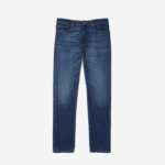 Men Lacoste V0ZN419 Blue MK9 Slim Fit Stretch Cotton Denim Pants - Image 6