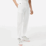 Men Lacoste V0ZN421 White 70V SPORT Stretch Golf Chinos - Image 2
