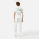 Men Lacoste V0ZN421 White 70V SPORT Stretch Golf Chinos - Image 3