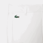 Men Lacoste V0ZN421 White 70V SPORT Stretch Golf Chinos - Image 5