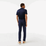Men Lacoste V0ZN422 Navy Blue 166 SPORT Stretch Golf Chinos - Image 3