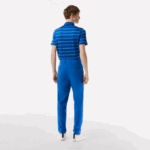 Men Lacoste V0ZN423 Blue KXB SPORT Stretch Golf Chinos - Image 3