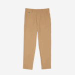 Men Lacoste V0ZN424 Beige 02S SPORT Stretch Golf Chinos - Image 5