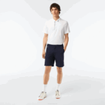 Men Lacoste V0ZN443 Navy Blue 166 SPORT Lightweight Stretch Golf Shorts