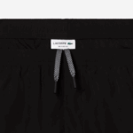 Men Lacoste V0ZN465 Black 031 Waterproof Shorts - Image 5