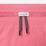 Men Lacoste V0ZN466 Pink 2R3 Waterproof Shorts - Image 6