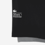Men Lacoste V0ZN481 Black Grey Chine X0I Two-Tone SPORT Shorts with Built-in Undershorts - Image 6