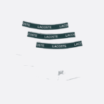 Men Lacoste V0ZN483 White 001 Casual Boxer Brief 3-Pack - Image 5