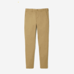 Men Lacoste V0ZN499 Beige CB8 Slim Fit Stretch Cotton Chinos - Image 4