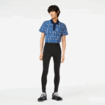 Men Lacoste V0ZN509 Black 031 SPORT Recycled Polyester Leggings