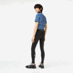 Men Lacoste V0ZN509 Black 031 SPORT Recycled Polyester Leggings - Image 3