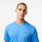 Men Lacoste V0ZN50 Blue L99 SPORT Breathable T-Shirt - Image 2