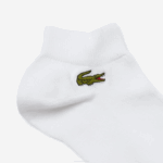Men Lacoste V0ZN511 White Z92 SPORT Low-Cut Socks 3-Pack - Image 2