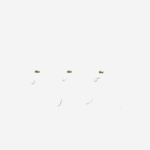 Men Lacoste V0ZN511 White Z92 SPORT Low-Cut Socks 3-Pack