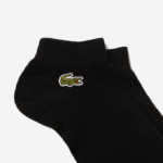 Men Lacoste V0ZN512 Black 8VM SPORT Low-Cut Socks 3-Pack - Image 2