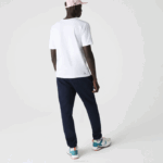 Men Lacoste V0ZN51 White 001 SPORT Breathable T-Shirt - Image 2