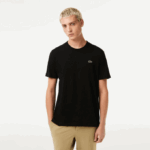 Men Lacoste V0ZN52 Black 031 SPORT Breathable T-Shirt