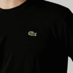 Men Lacoste V0ZN52 Black 031 SPORT Breathable T-Shirt - Image 4