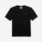 Men Lacoste V0ZN52 Black 031 SPORT Breathable T-Shirt - Image 5