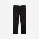 Men Lacoste V0ZN548 Black 031 Slim Fit Stretch Gabardine Pants - Image 5
