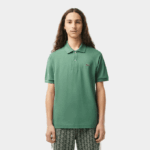 Men Lacoste V0ZN58 Khaki Green KX5 Original L.12.12 Polo