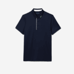 Men Lacoste V0ZN596 Navy Blue White 525 SPORT Jersey Golf Polo Shirt - Image 5
