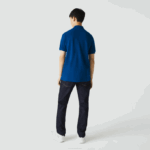 Men Lacoste V0ZN642 Blue Z1G Original L.12.12 Polo - Image 3