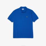Men Lacoste V0ZN654 Blue K1Q Original L.12.12 Polo - Image 2