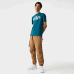 Men Lacoste V0ZN697 Green ZCD SPORT Organic Jersey T-Shirt - Image 2