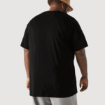 Men Lacoste V0ZN714 Black 031 V-Neck Jersey T-Shirt - Image 3